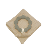 Anneau de dentition vert et lange sable